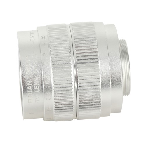 35mm F1.7 C Mount Television TV Film Fixed Focus Mirrorless Camera Lens - Picture 5 of 22
