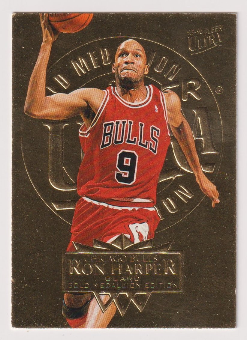 1995-96 Ultra Gold Medallion Ron Harper #24