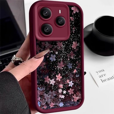 For Xiaomi 14T 13T 11T Pro Poco X7 X6 F6 M6 Pro Shockproof Silicone Case Cover