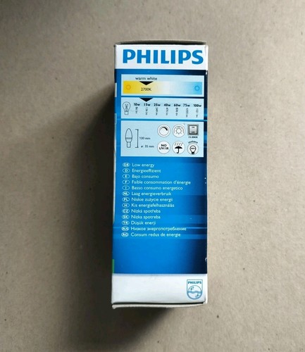 Philips Novallure LED Candle Frost 3W E14 MV Dimmable B35 FR Warm White - Picture 3 of 4