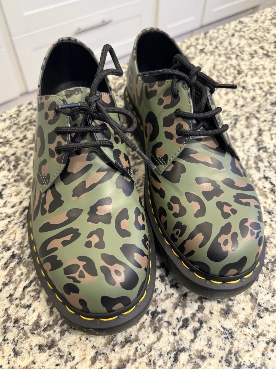 Dr. Martens Animal Print Oxford Comfort Shoes for Women for sale