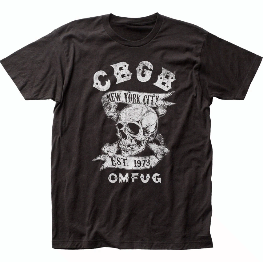 CBGB New York City Punk Rock Club Concert Graphic Unisex T-shirt