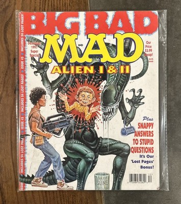 MAD Magazine BIG BAD Alien I & II - Dec 1997 Super Special Alfred E. Neumann