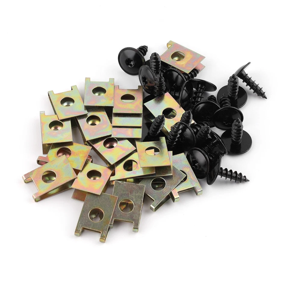 20 x FOR VW AUDI ENGINE COVER UNDERTRAY SPLASHGUARD WHEEL ARCH TORX SCREW - Image 4 of 4