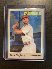 2019 Topps Heritage - Short Print Paul DeJong #THC-414 Chrome /999
