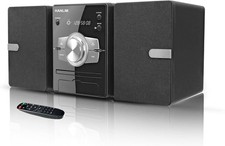 Stereo System for Home with Boombox CD and Cassette Player Combo, 40W Home Stere