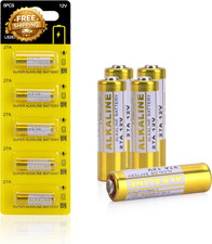 Battery 27A Battery for Remote Batteries 5 Pack Long Lasting 12 Volt Batteries