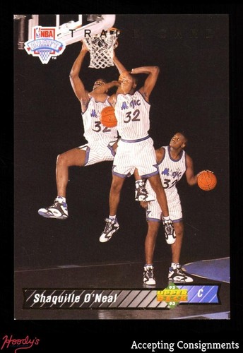 1992-93 Upper Deck TRADE #1 Shaquille O'Neal RC ROOKIE ORLANDO MAGIC