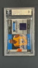 Kobe Bryant Auto Patch /25 BGS 9 | 2010-11 Timeless Treasures Championship