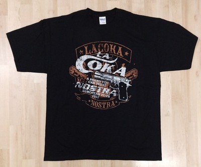 Original La Coka Nostra T-Shirt, Größe L, European Tour 2010 NEU