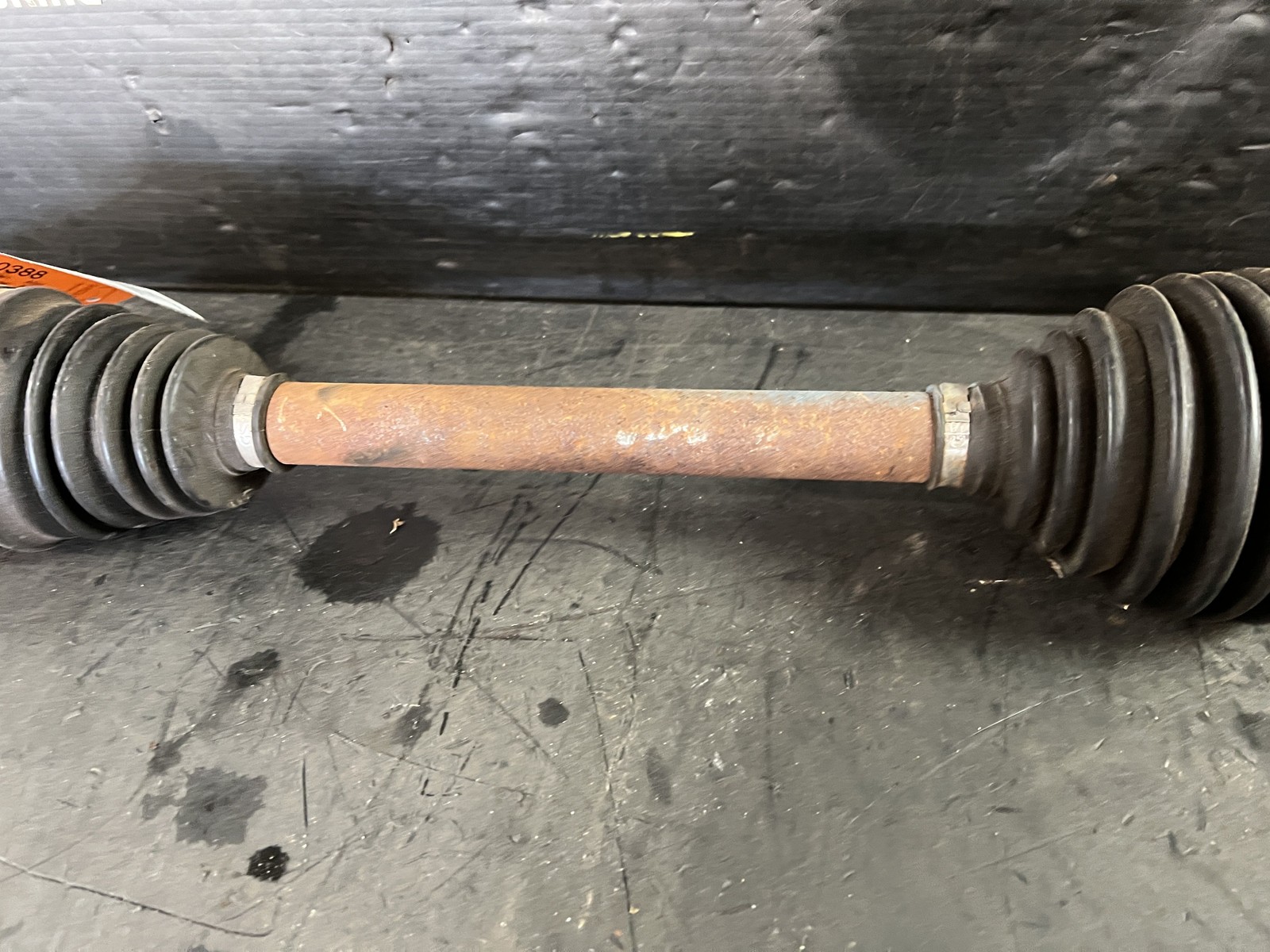 03-12 BENTLEY CONTINENTAL 6.0 FRONT DRIVER LEFT CV AXLE SHAFT