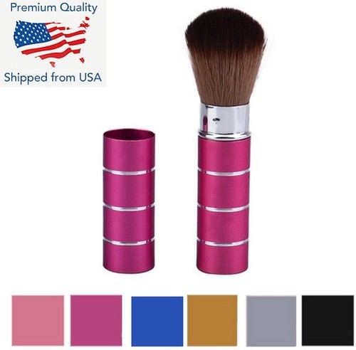Retractable Kabuki Face Powder Foundation Cosmetic Makeup Blush Brush - You Pick - Picture 2 of 17