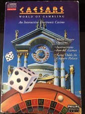 Caesars: World Of Gambling Philips Interactive Media CD-I, 1991 