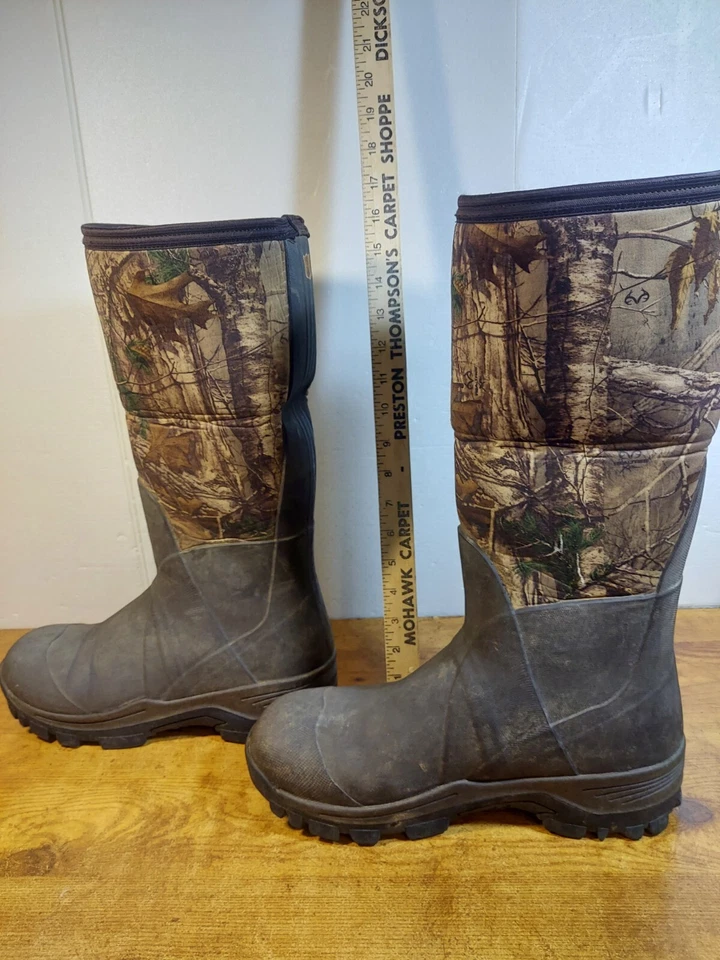 Botas rastreadoras Field & Stream para hombre 7 mm neopreno Rutland camufladas negras talla 10 Foto 4 de 4