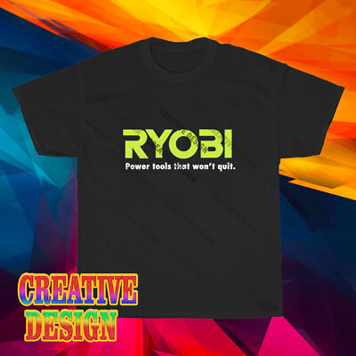 #ad #ad Ryobi Tools Logo Men#x27;s T Shirt Funny Size S to 5XL Hoodie amp; T Shirt $42.00
