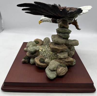 Flying Eagle Sculpture Handmade Large Heavy Prestige Designs Munro