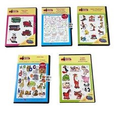 Amazing Designs Machine Embroidery CDs Lot of 5 Baby Kids Animals