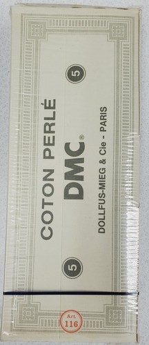 1 Box 10 Balls DMC #5 Crochet Thread Color 946 53 Yards Each Lot of 10 NIB - Picture 3 of 3