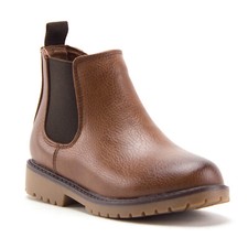 Jazam  Little Boys K-2911 Blake Round Toe Ankle High Zip Chelsea Dress Boots