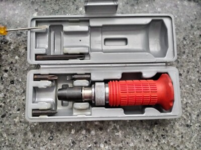 Impact Screw Driver Wrench Bits Tool Set With Case Item#37530