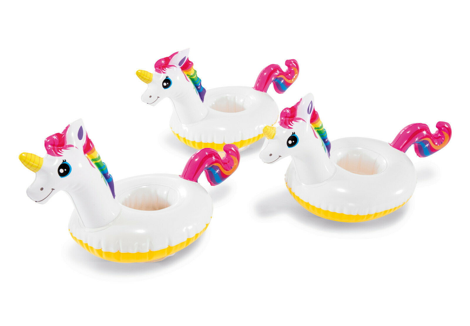 Portavasos Intex Unicornio | Drink Holder Diversión De Baño Piscina Portabotellas