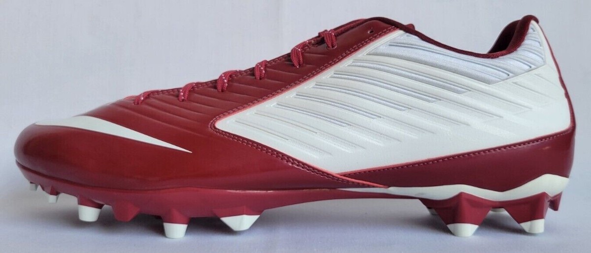 Mens Size 16 Red White Nike Vapor Speed Low TD Football  display picture 2