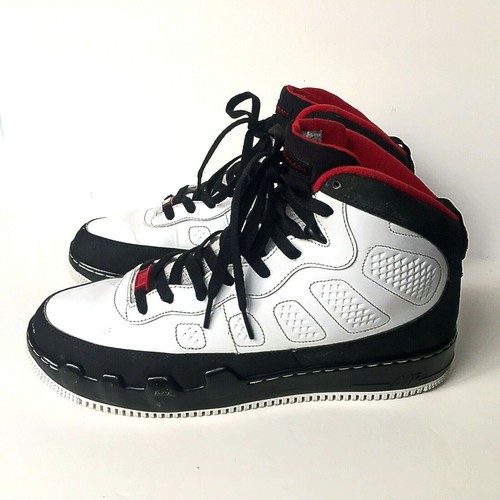 Nike Air Jordan Fusion 9 White Black 