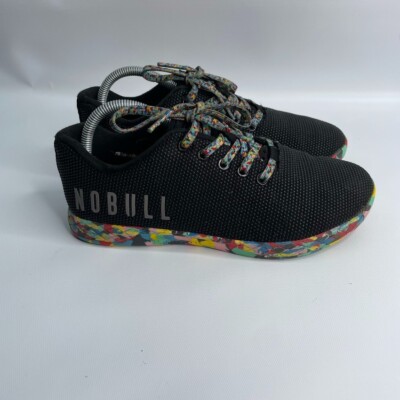 NoBull Womens Superfabric Black Wilde Trainer Shoes Size 9  display picture 1