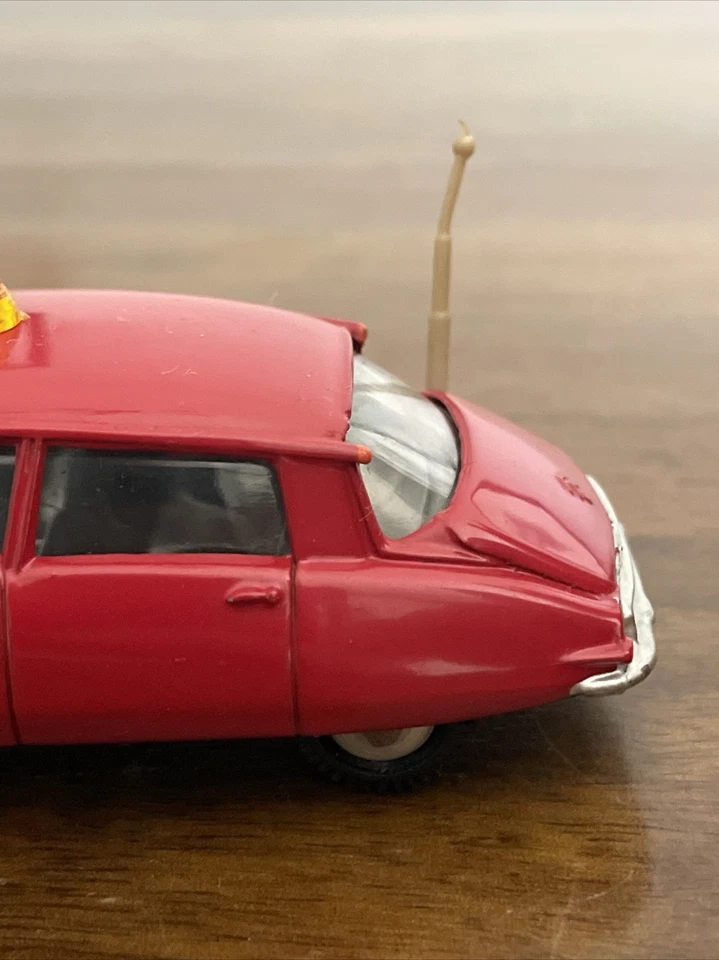 RARE Vintage Metosul CITROEN DS 19 FIRE POLICE TOY CAR Portugal - Image 4 of 4