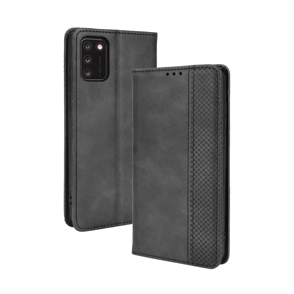 For Alcatel TCL A3X A600DL Case Shockproof Magnetic Leather Wallet Stand Cover - Image 3 of 4