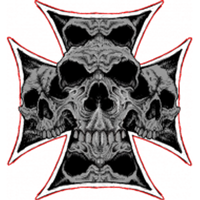 West Coast Choppers Zip Hoody Cross Panel, Color:Black;Größe:XL - Foto 9