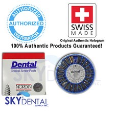 NORDIN Dental Screw Post Complete Kit Titanium Posts 2 Key 240/120/60 Original