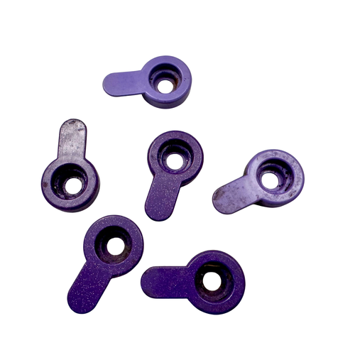 Dyson DC04 DC07 DC14 Cavo a Bacchetta Riavvolgimento Clip Girevole Superiore - Viola (F32) - Foto 4 di 4