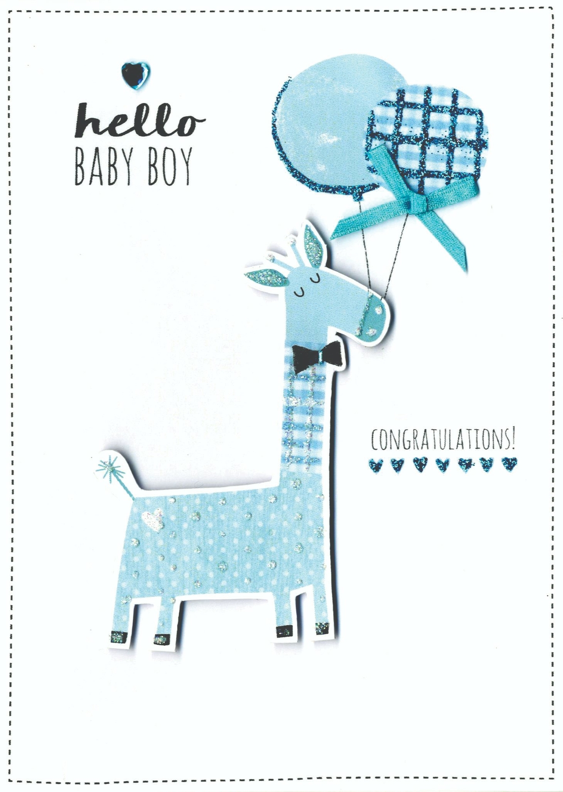 Baby Boy Congratulations New Baby Greeting Card Second Nature Yours Truly  Cards | eBay