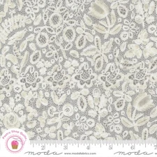 Moda DATE NIGHT 30714 13 GRAY Couture Lace Look  BASIC GREY Quilt Fabric