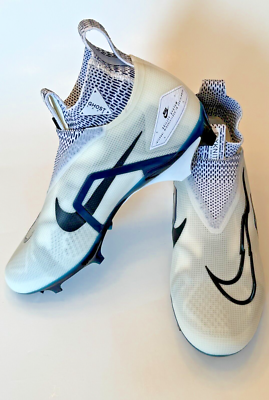 Nike Alpha Menace Elite 3 Football Cleats White Black Navy 