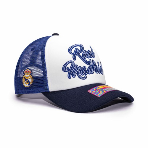 Real Madrid Retro Trucker Baseball Hat 