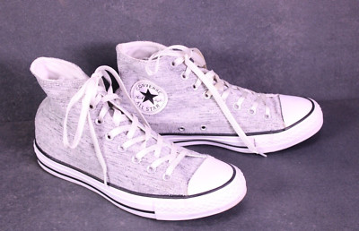Converse Sneaker All Star Classic Hi Chucks Gr. 40 grau silber Bouclé  BC724