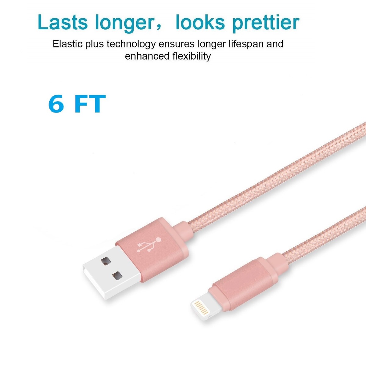 Fast Charger Cable Iphone Charger Walmart In Store Onn+ 10ft