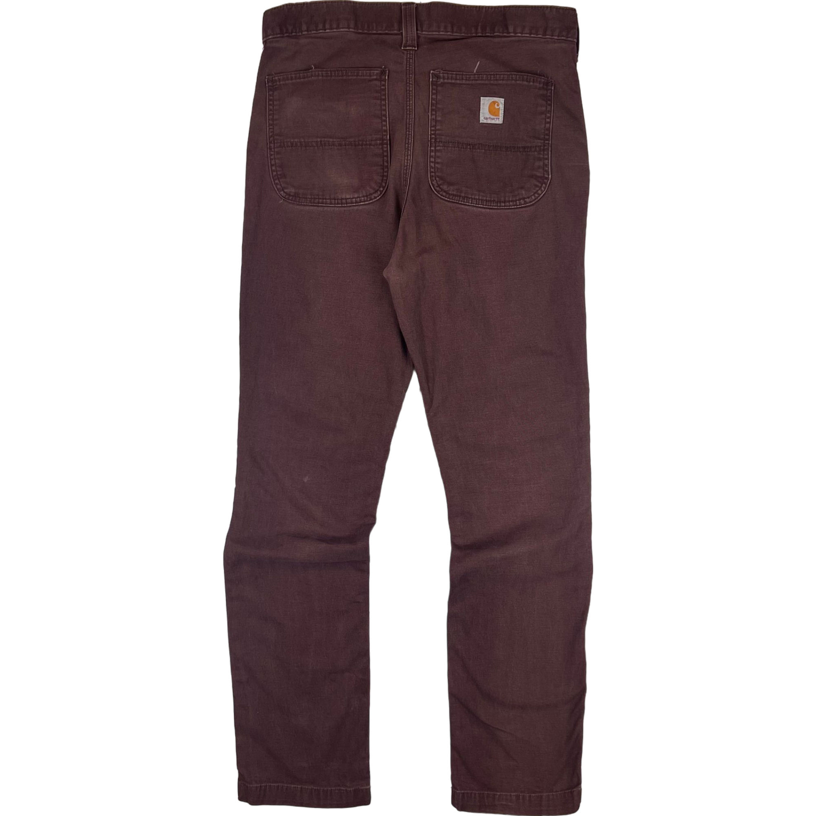 Carhartt Straight Fit Maroon Brown Jeans Men Size 32