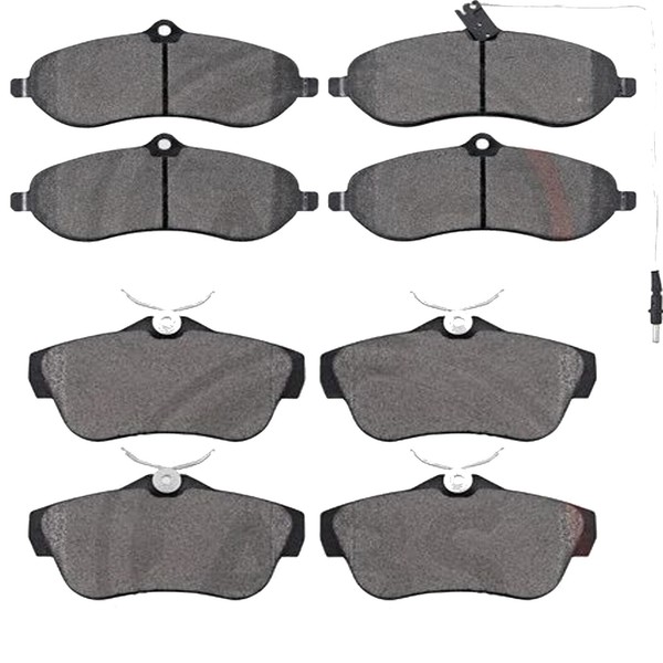 Set BeläGe Schuhe BremsbeläGe Vorne Und Hinten FüR CitroëN NervöS / Pian-image