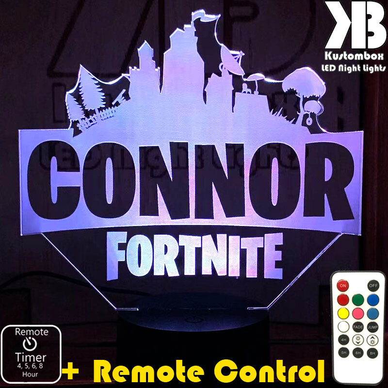 FORTNITE LOGO LIGHT 壁掛けライト フォートナイト Fortnite Colour