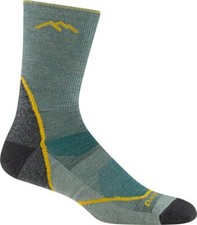 Darn Tough 1972 Seafoam Men's Light Hiker Micro Crew Lightweight Hiking Sock USA