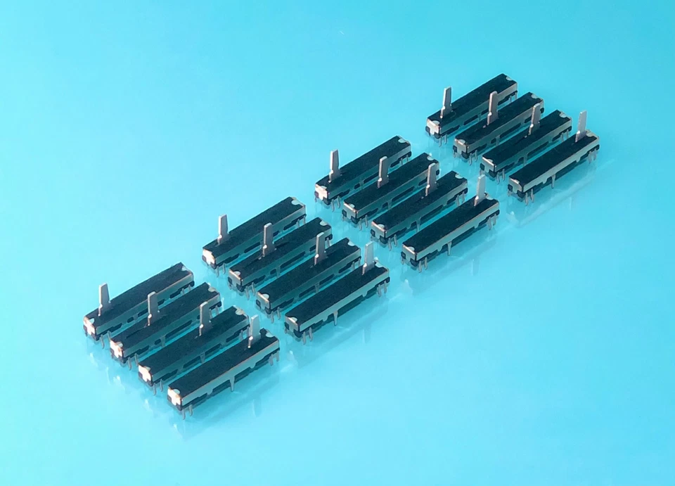 NEW Roland Juno 106 Full set of 16 Slide Pots with 34 Tactile Switches - Image 4 of 4