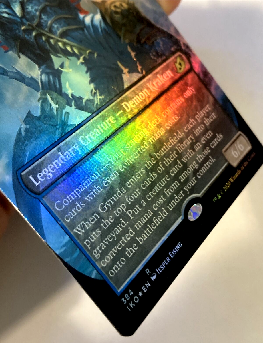 gigan mtg card MTG Gigan, Cyberclaw Terror *FOIL* Ikoria: Lair of Behemoths 384 NM
