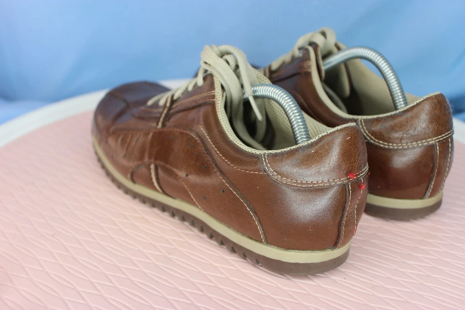 Tenis para caminar MOSSIMO IMITACIÓN CUERO MARRÓN para mujer talla 9 Foto 4 de 4