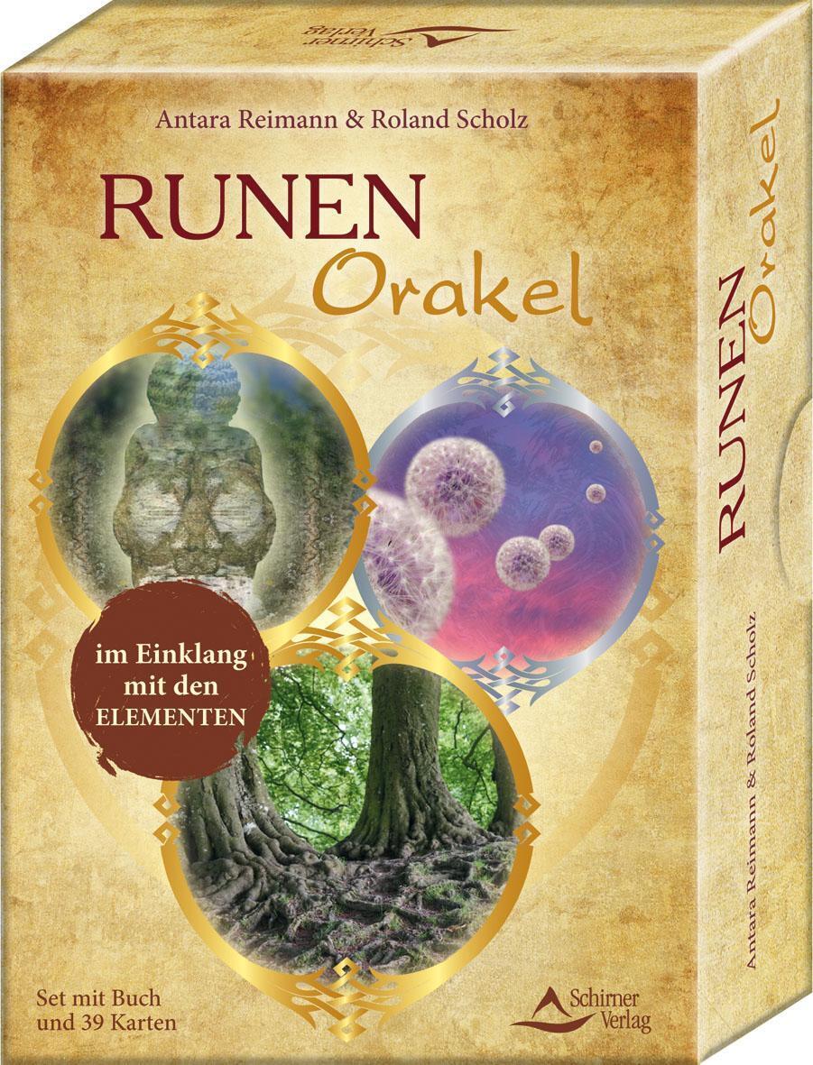 Thumbnail - Runenorakel | Einklang Mit Den Elementen - 39 Karten Mit Begleitbuch |