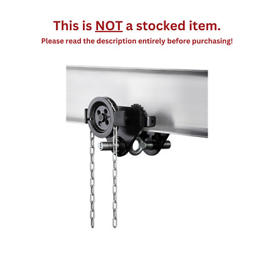 CMCO - HTG GEARED TROLLEY - 3 TON CAPACITY