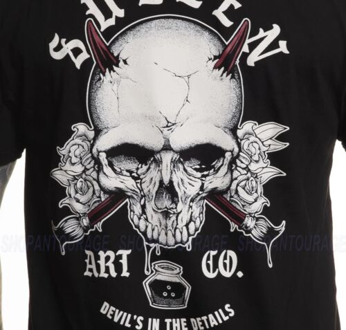 Sullen Art Collective Art Devils Premium SCM6809 Short Sleeve T-shirt For Men - Picture 4 of 8