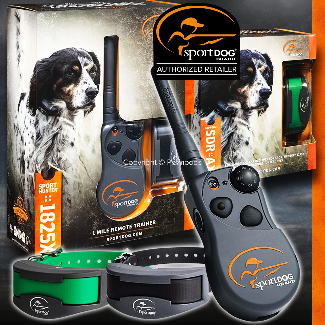 SportDOG SD 1825X SportHunter 2 Dog Collars SDR AX Remote Training
